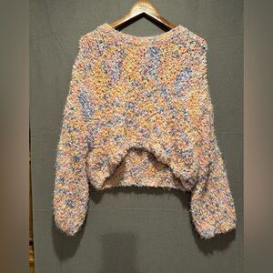 Colorful Women's Crew Neck Sweater